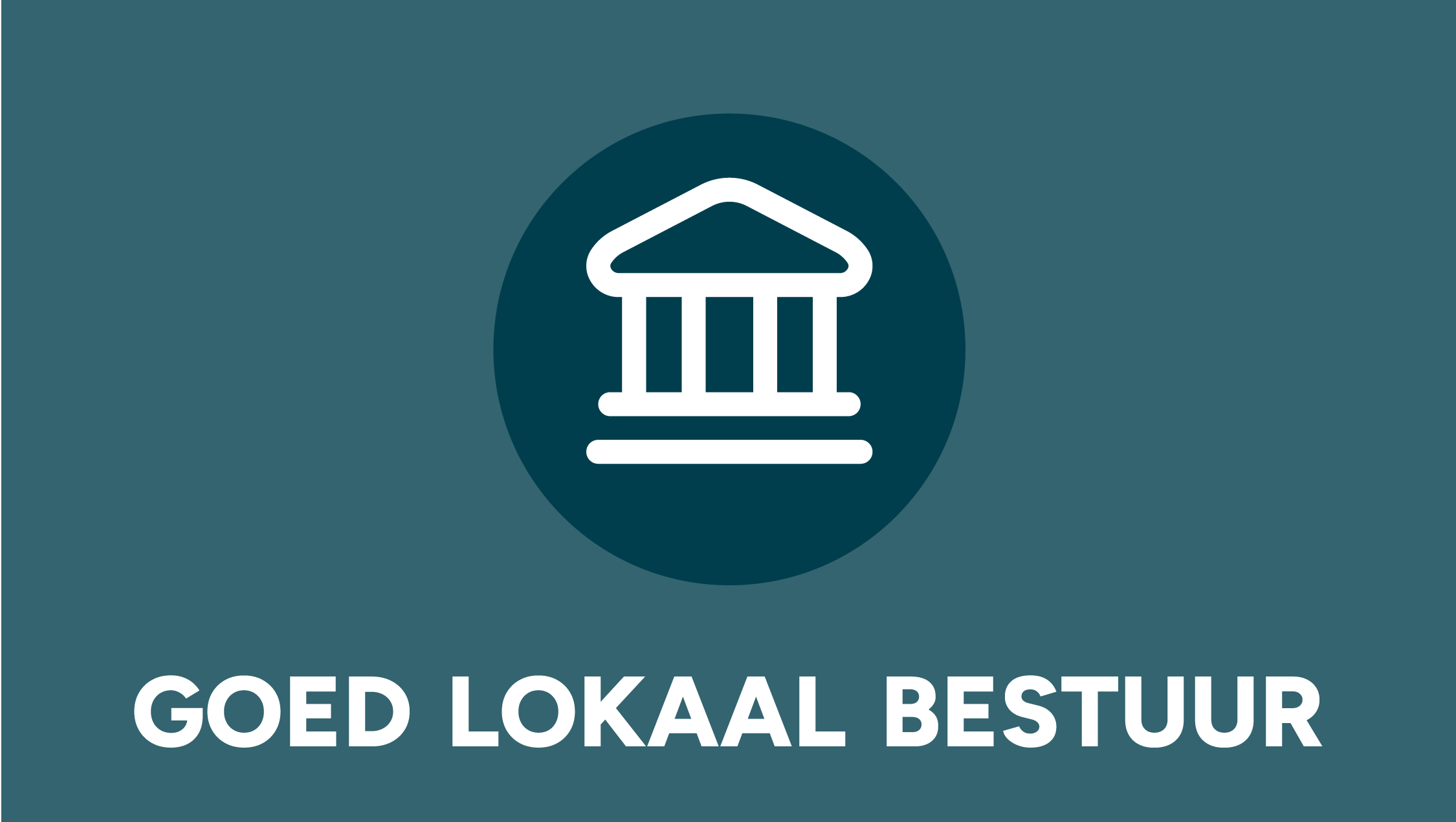Header thema Goed lokaal bestuur